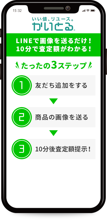 たったの3ステップ