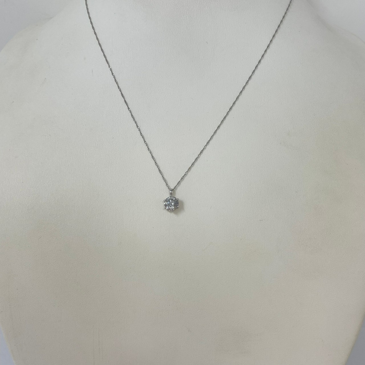 プラチナ（PT900) ダイヤ1.00ct ネックレス 買取 | ブランド品の宅配  