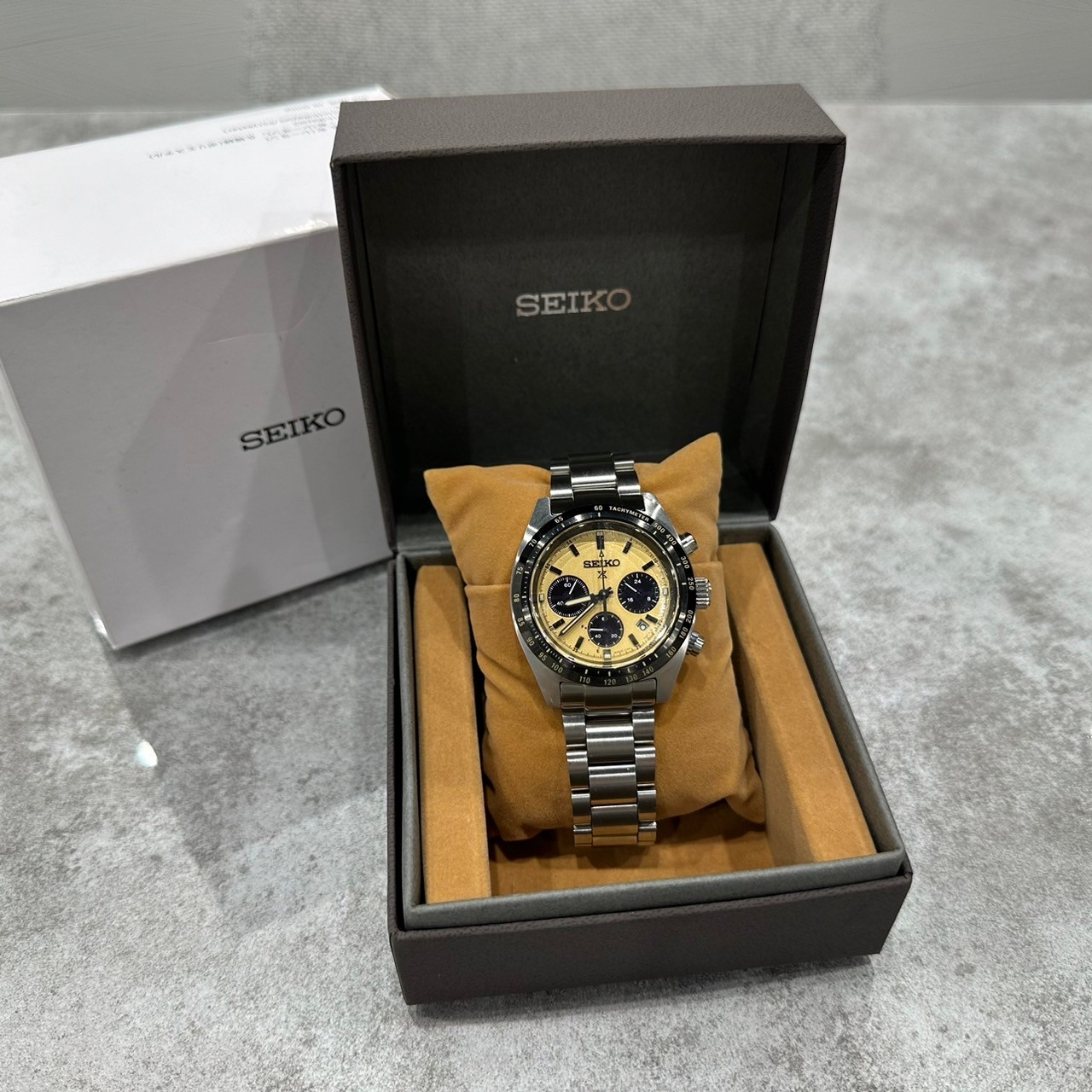 セイコー プロスペックス スピードタイマーソーラークロノグラフ 買取 